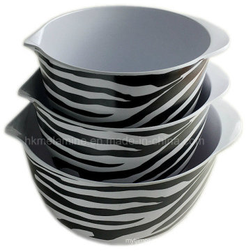 3PCS Melamine Mixing Bowl Set